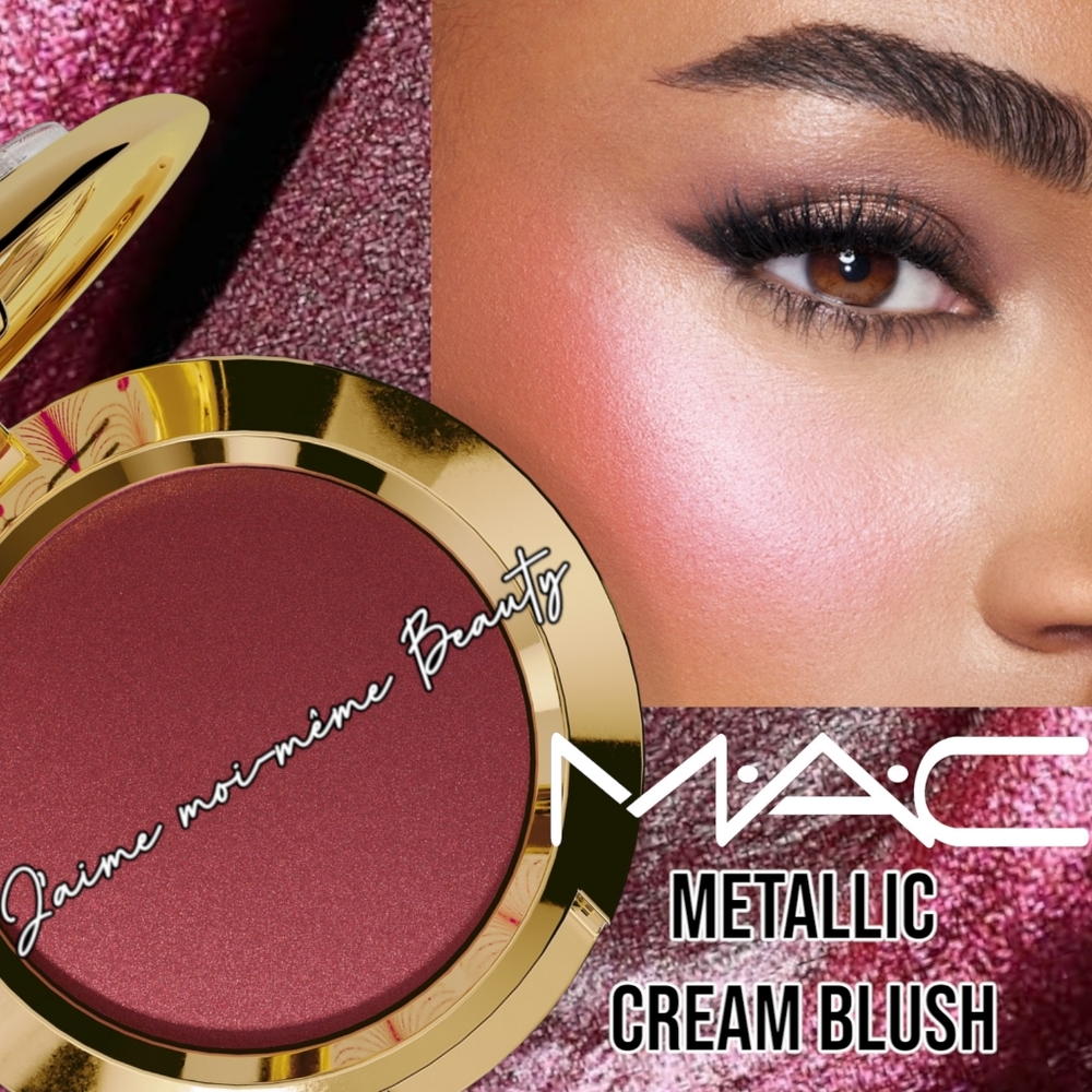 MAC Limited Edition Metallic Berry Cream Blush- Priceless Purple